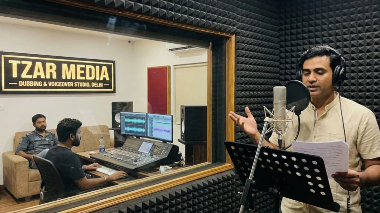 dubbing-and-voiceover-studio- in-delhi